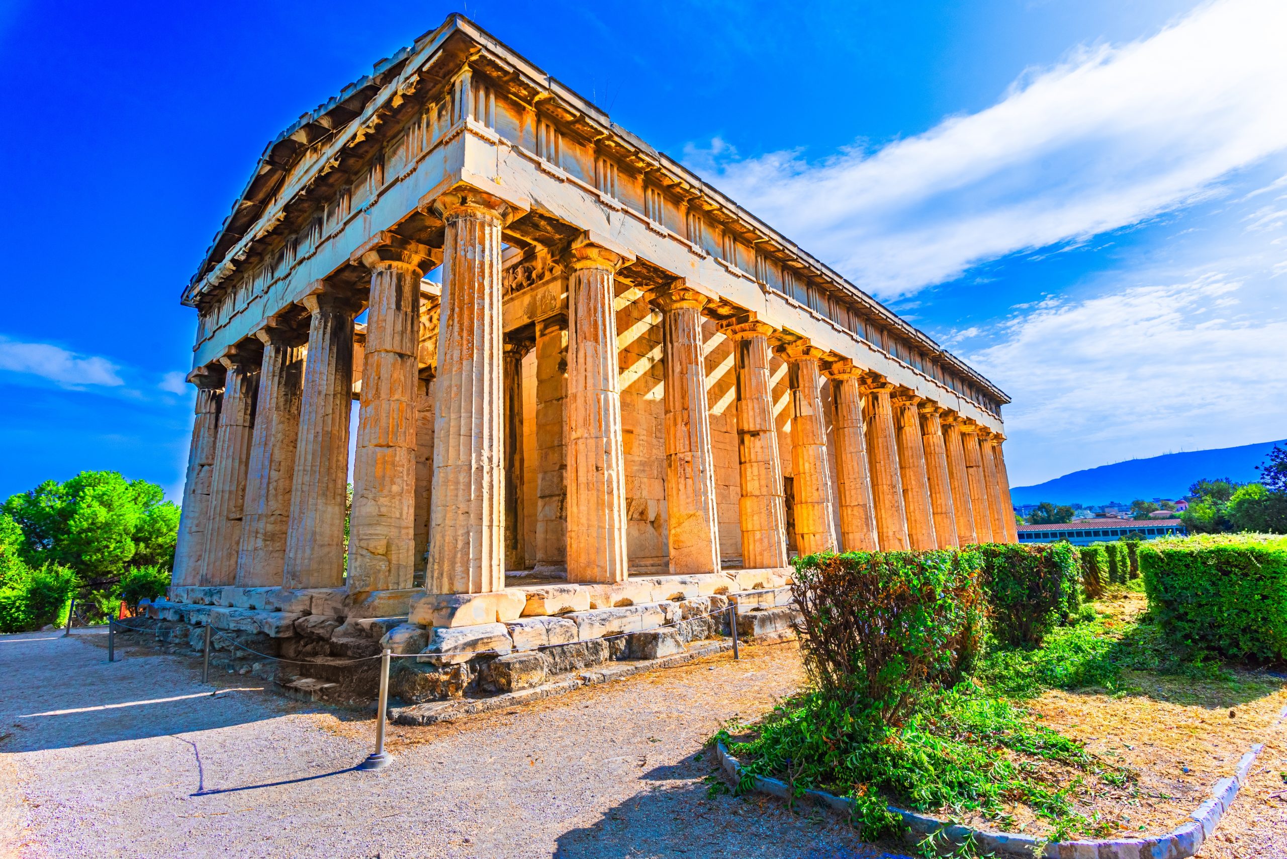 Temple of Hephaestus, Athens — overlooking the ancient Agora for 2,500 years